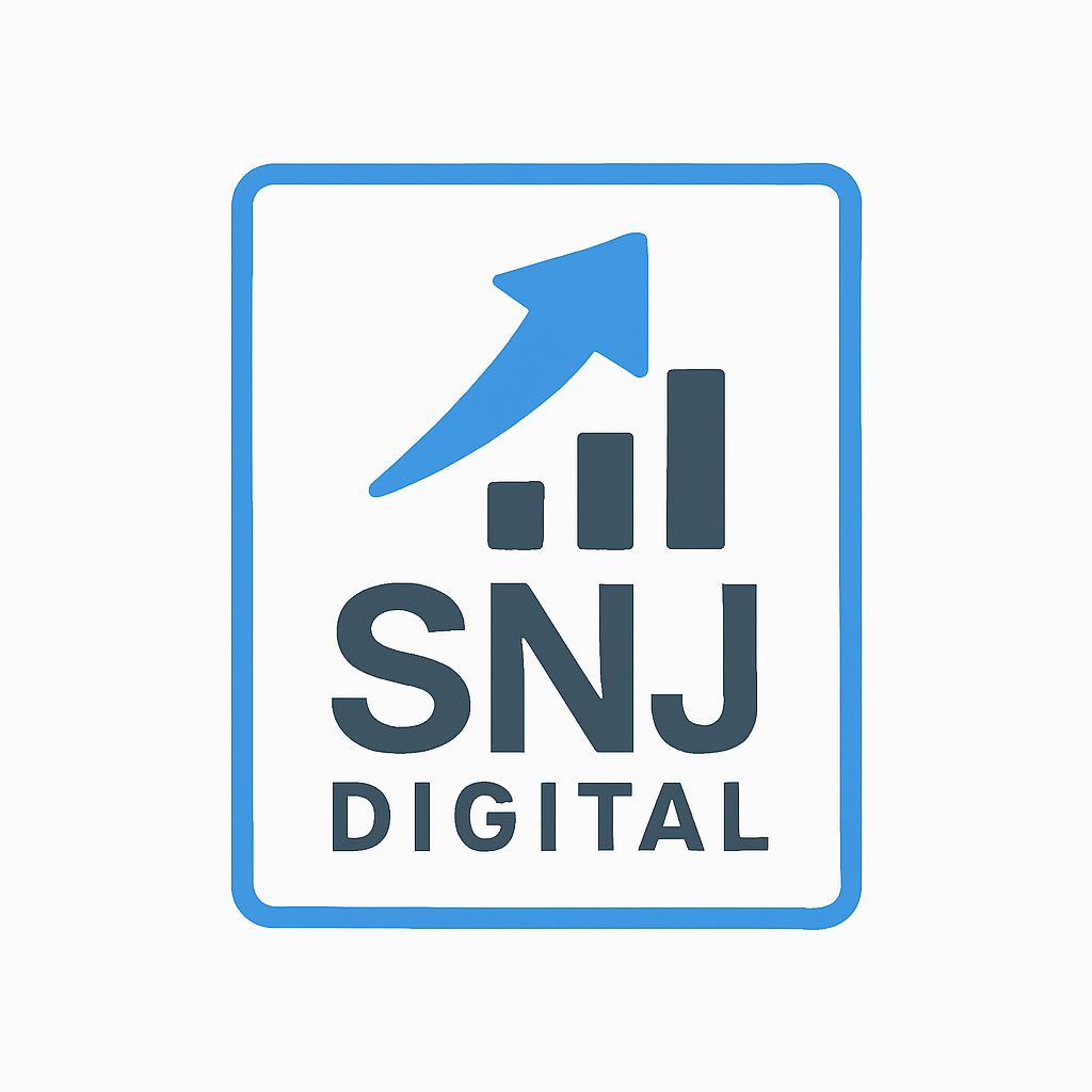 SNJ DIGITAL - Logo entreprise création sites web stratégie digitale